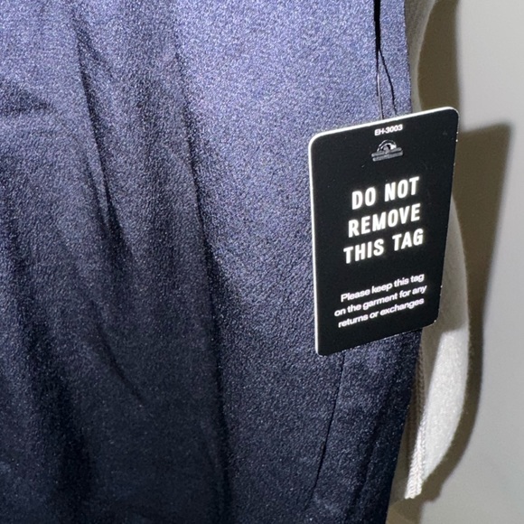 New* Express Navy Romper - Picture 5 of 6